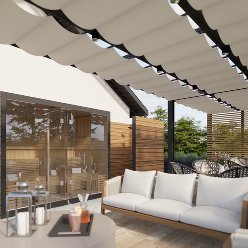 Ideation: Roof Top Terrace Design by Muzaena