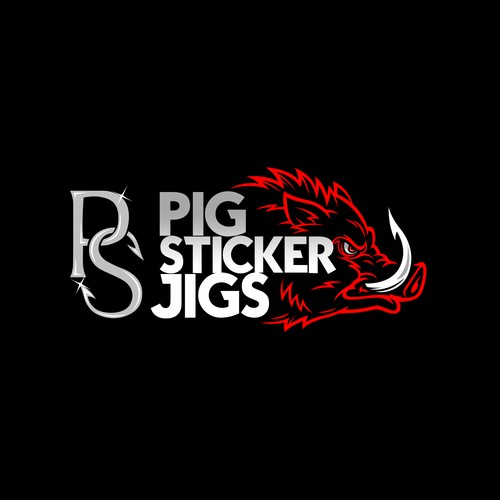 Pig Sticker Jigs/ Fishing Hooks for the Serious Angler. Design by Trafalgar Law