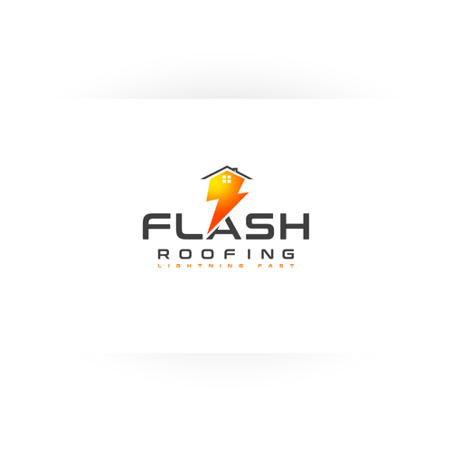 Compete to create a logo for Flash Roofing! Design by Rexboi