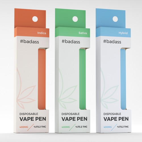Vape package' design Design by MMX