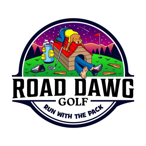 Design a creative logo for a hip new golf company. Design by Maylyn