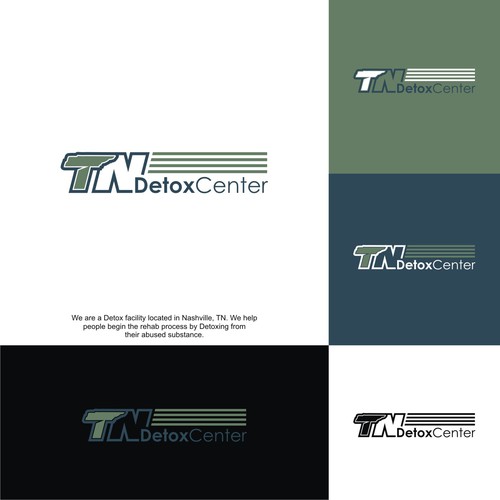 Detox Center Logo Design by @ProSolution.