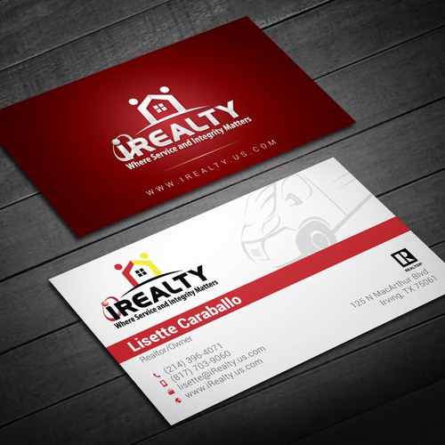 iRealtyBusinessCardRedesignForAwesomeCoolnessFactor Business