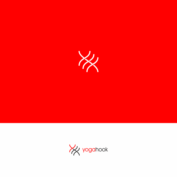 yogahook logo design