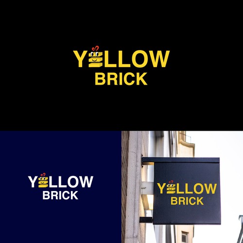 Yellow Brick Logo Design by HR Graphic Designer