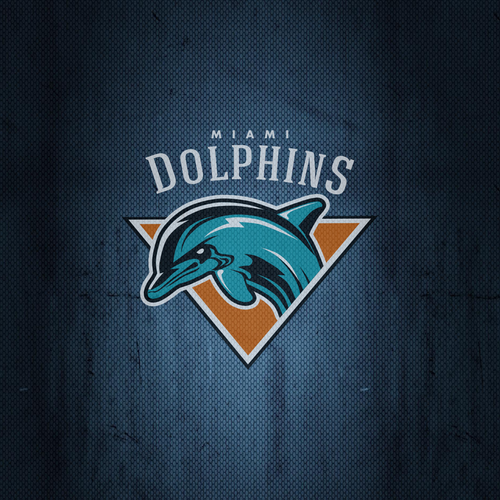 99designs community contest: Help the Miami Dolphins NFL team re-design its logo! Design réalisé par Widakk