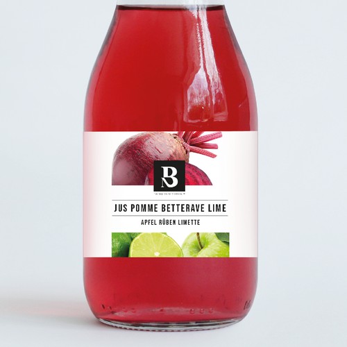 Jus Pomme-Betterave-Lime – Suisse – BN Nutrition