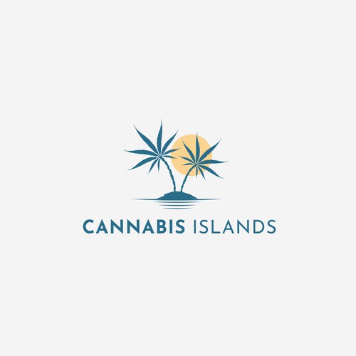 コンペ「Create a logo for Cannabis Islands!」のデザイン by Strobokさん 