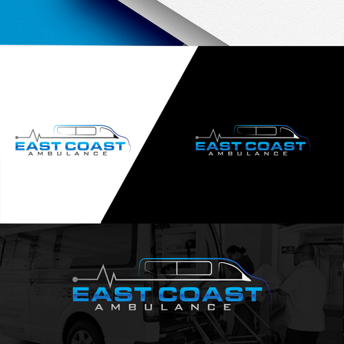 East Coast Ambulance Logo Design by END™