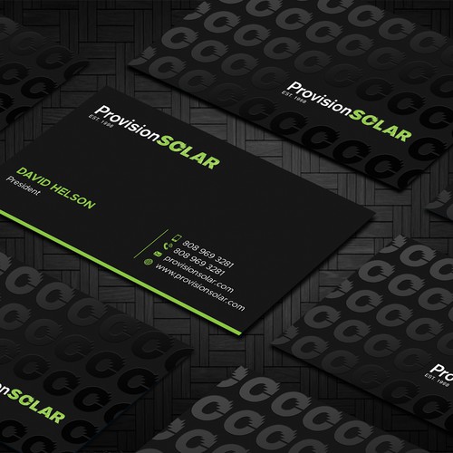 Design Solar Business Cards por Design"Glory"