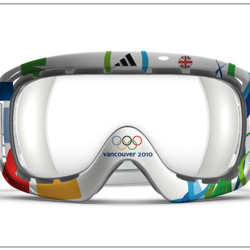 Design adidas goggles for Winter Olympics Ontwerp door goncalvestomas