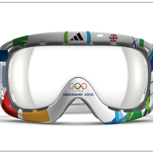 Design adidas goggles for Winter Olympics Design by goncalvestomas