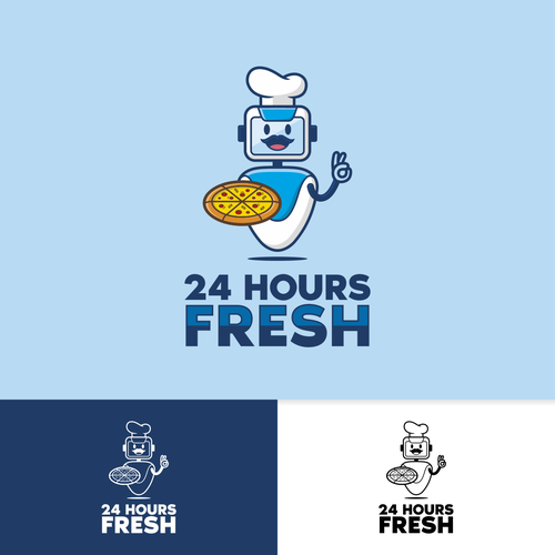Luxury style of Robot that is making fresh pizza!! Diseño de onder