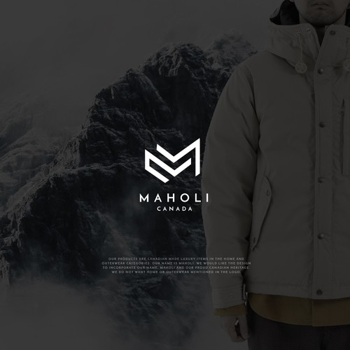 Design a logo for a premium Canadian made outerwear company Design by des13n ©