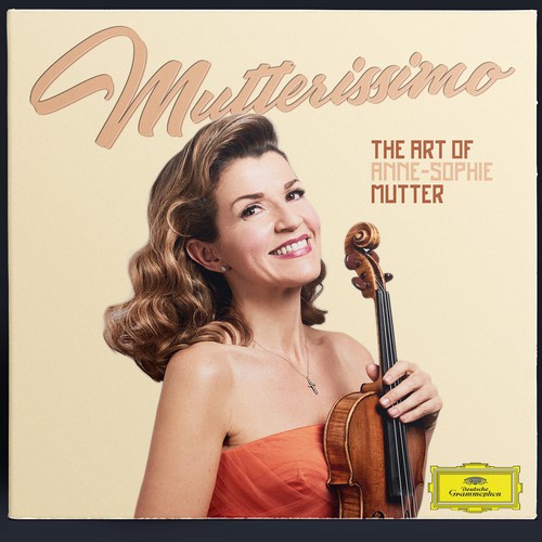 Illustrate the cover for Anne Sophie Mutter’s new album Ontwerp door R Graphic Studio