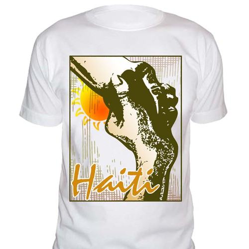 Wear Good for Haiti Tshirt Contest: 4x $300 & Yudu Screenprinter Design por k_line