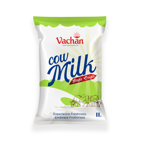 Vachan Cow Milk Design by Purushotham49