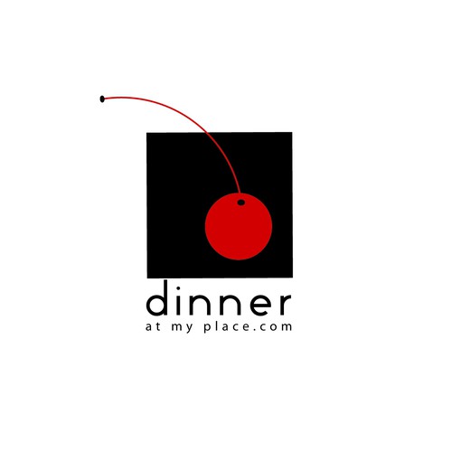 Logo for a dinner party planning web app Design by sugar