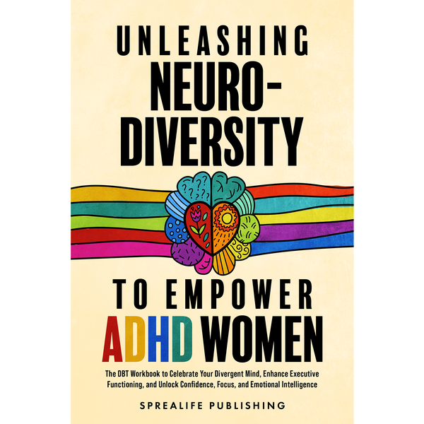 Simple cover concept for a book about ADHD