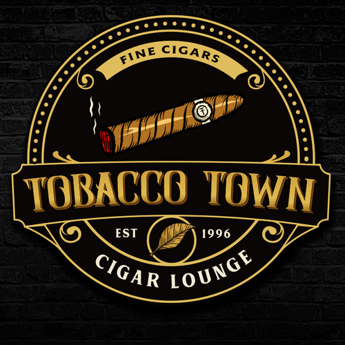 Cigar Lounge Logo Design and Identity Design by Agenciagraf