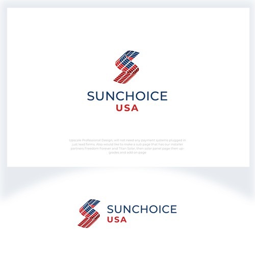 Solar Sales upscale logo  Design by CreativeJAC