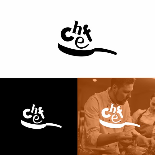 "CHEF": Food & Cooking Social Media Logo Design by Brain.co