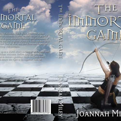 Unique book cover for suspenseful paranormal-romance novel! Design by Chameleonstudio74