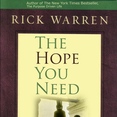 Design Rick Warren's New Book Cover Design réalisé par suntosh