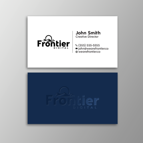 Create a business card with a rock solid brand Réalisé par Design sp