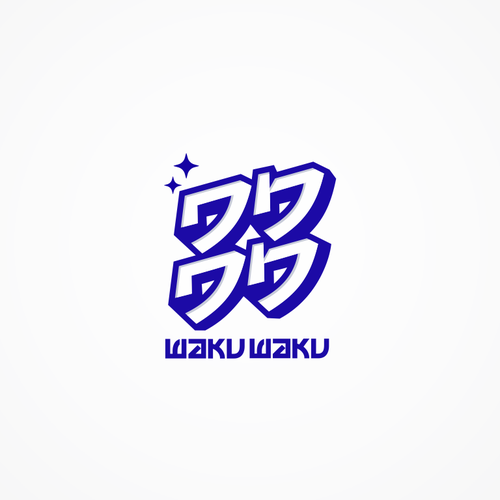 Waku Waku App Logo! Design by JANTUNGHATI