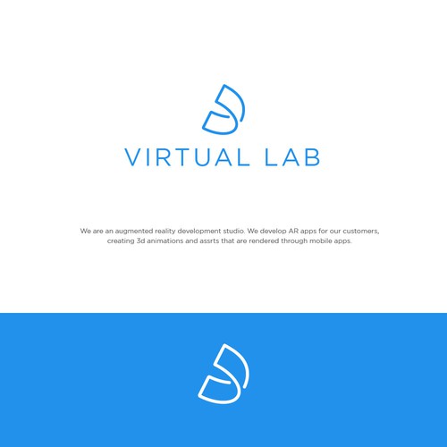Logo needed for Virtual Lab, an Augmented Reality Studio Design by One Frame