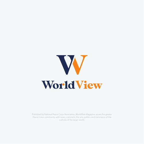 WorldView Magazine Logo Design by ilgo_std