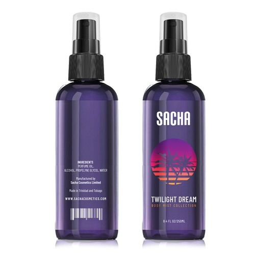 Sacha Body Mist Design by ve_sta