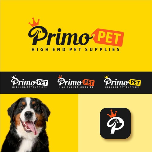 Design a logo for Primo Pet - a premium pet product brand. Réalisé par PIK-NIK studio