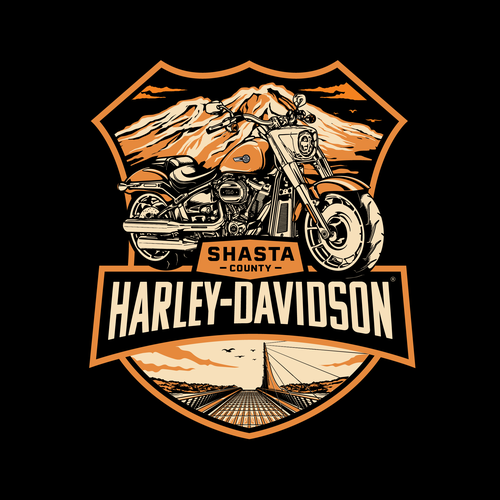 Logo for Northern California Harley-Davidson Dealership Design by chusnanlutfi