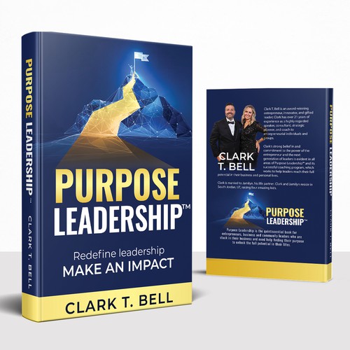 Purpose Leadership Book Cover Design by Hennah