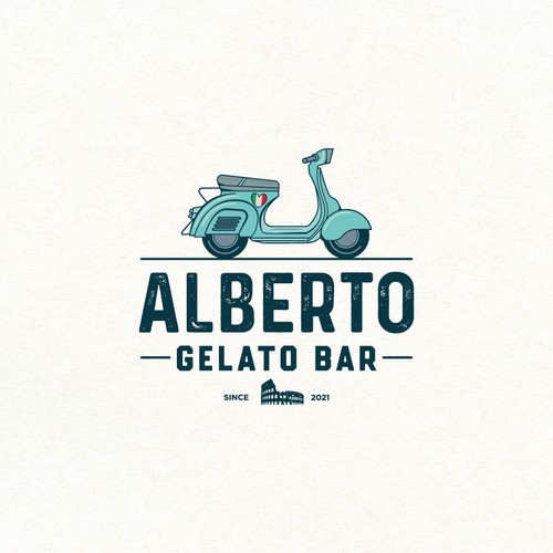 We need a creative interesting logo for gelato bar "Alberto Gelato Bar" Design by Lah-dee-dah