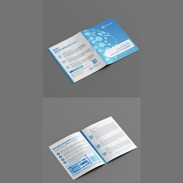 Medical & Pharmaceutical Marketing Brochure Design Template