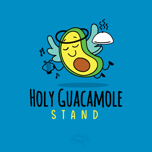 3AM3IさんのDesign a Fun Character Logo for Food Standデザイン