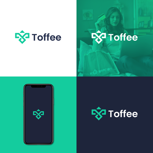 modern fintech logo Design by wonki ™