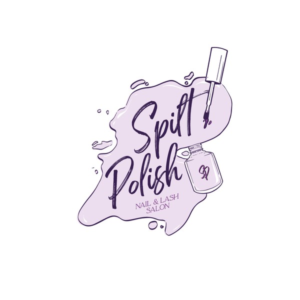 logo for nail and lash salon
