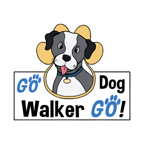 Need fun logo for GO! DOG WALKER GO!  Dog Walking Service Design by LadyGiuly