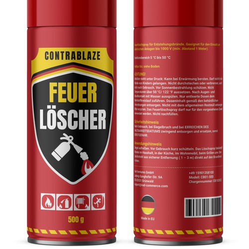 Feuerlöschspray - 500ml – CONTRABLAZE