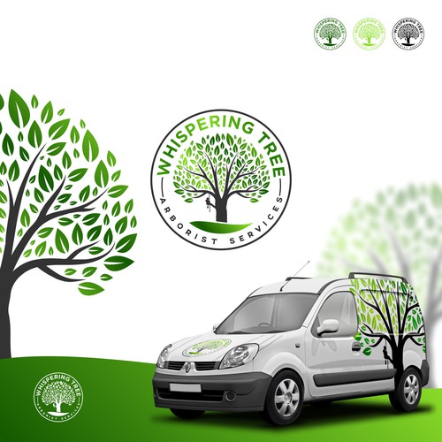 Arborist Company Needs Tree Logo Design by 4YoungDesigns