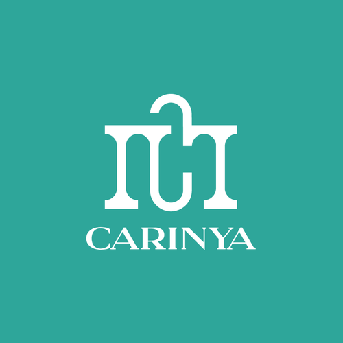 A logo for Carinya Apartments Design by UZWEN