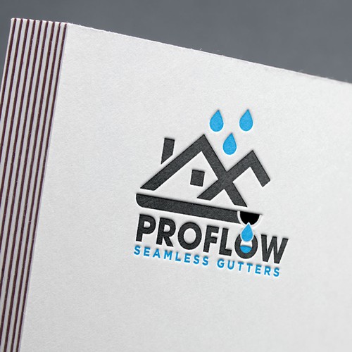 Powerful and Recognizable Seamless Gutter Design Diseño de THE FORE