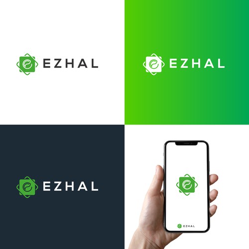 Mobile application logo for "Ezhal" Design by Ellestudio™