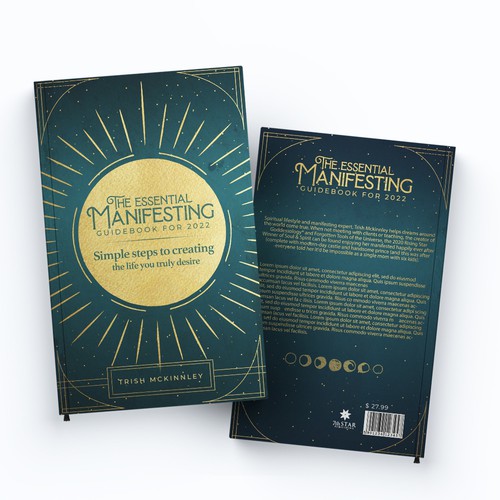 Design a hip manifesting book cover for women Design by R.Adell