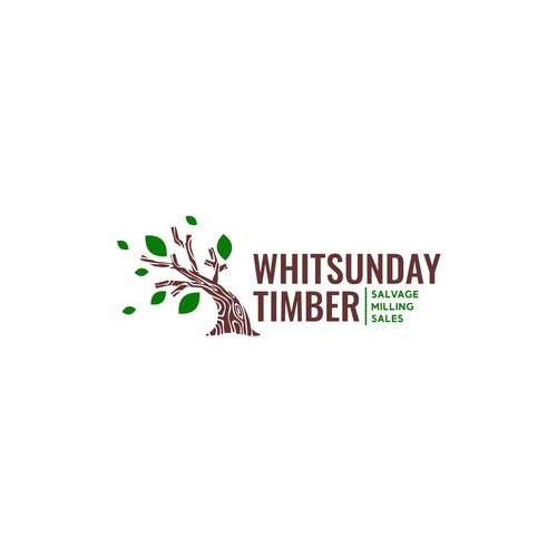Captivating logo for environmentally friendly timber mill and timber sales Diseño de AYASANAS