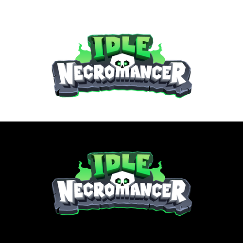 Logo for casual Necromancer mobile game Design by Trader In Spices